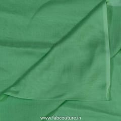 Green Colour Viscose Muslin fabric