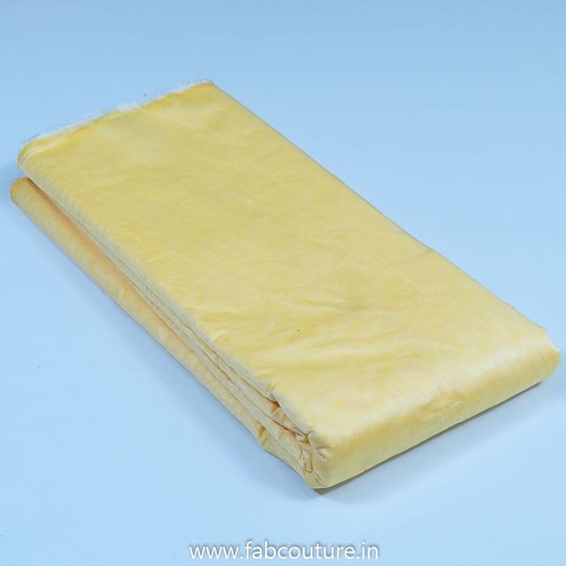 Lemon Colour Modal Chanderi fabric