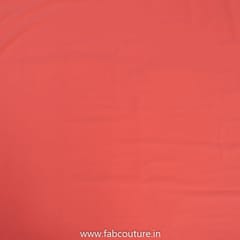 Gajri Colour Poly Georgette fabric