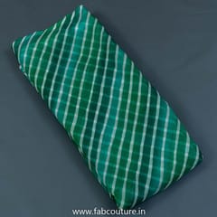 Poly Organza Lehriya Printed Fabric