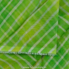 Poly Organza Lehriya Printed Fabric