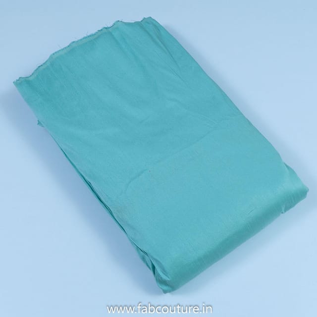 Firoji Colour Poly Raw Silk Fabric