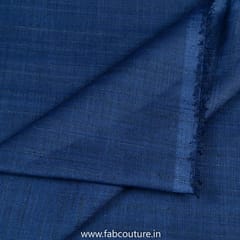 Navy Blue Colour Mahi Silk fabric