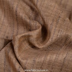 Light Brown Colour Mahi Silk fabric