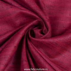 Maroon Colour Mahi Silk fabric