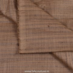 Light Brown Colour Mahi Silk fabric