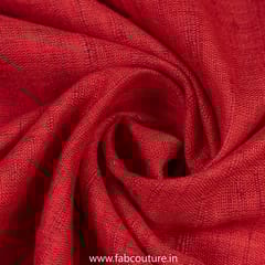 Red Colour Mahi Silk fabric