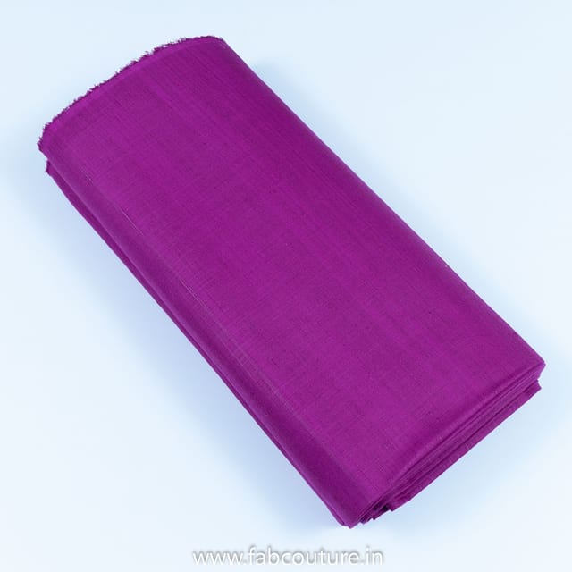 Purple Colour Mahi Silk fabric