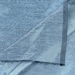 Grey Colour Polyester Raw silk fabric