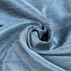Grey Colour Polyester Raw silk fabric