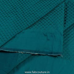 Bottle Green Taffeta Quilted Fabric