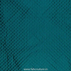 Bottle Green Taffeta Quilted Fabric