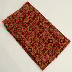 Multi Colour Uppada Digital Printed Fabric