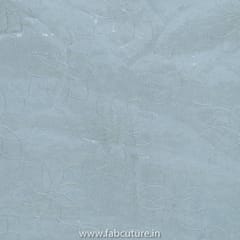 White Dyeble Chinon Chiffon Embroidered Fabric