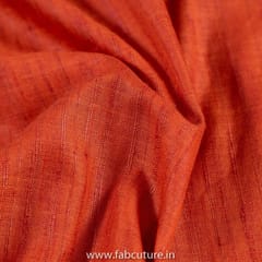 Rust Colour Mahi Silk fabric