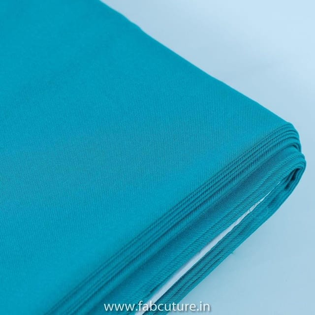 Firozi Colour Pashmina fabric