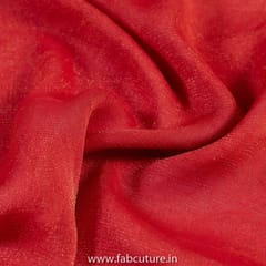 Red Colour Burburry Georgette fabric