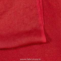 Red Colour Burburry Georgette fabric