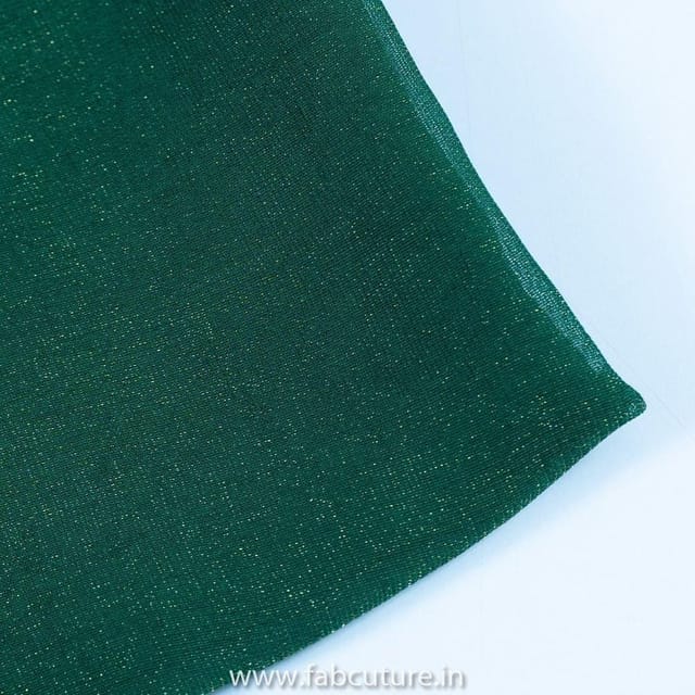 Bottel Green Colour Burburry Georgette fabric