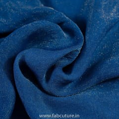 Blue Colour Burburry Georgette fabric