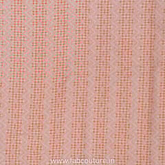 Orange Jacquard Fabric