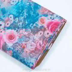 Floral Spun Print Fabric
