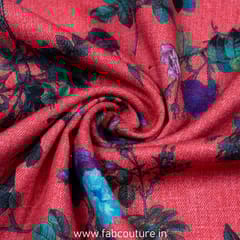 Floral Spun Print Fabric