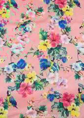 Floral Spun Print Fabric