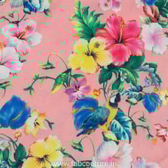 Floral Spun Print Fabric