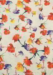 Floral Spun Print Fabric