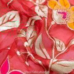 Organza Jacquard fabric