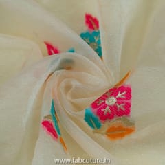 Organza Jacquard fabric
