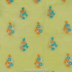 Organza Jacquard fabric