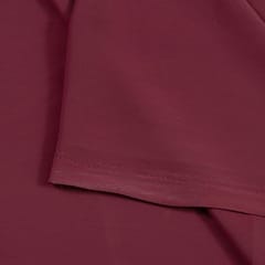Maroon Colour BSY Crepe Spandex fabric