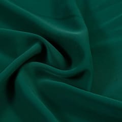 Green Colour BSY Crepe Spandex fabric