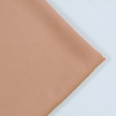 Peach Colour BSY Crepe Spandex fabric