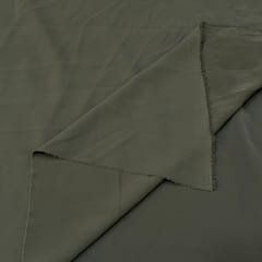 Olive Green Colour BSY Crepe Spandex fabric