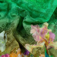 MultiColour Georgette Digital Printed Fabric