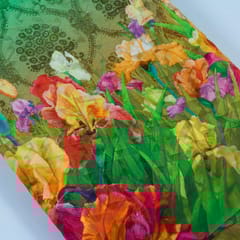 MultiColour Georgette Digital Printed Fabric