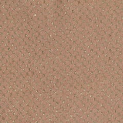 Peach Colour Chinon Chiffon Sequins Embroidered Fabric
