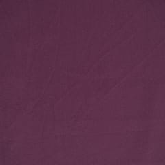 Wine Colour Double Georgette Lycra fabric