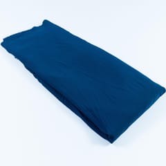 Teal Green Colour Double Georgette Lycra fabric