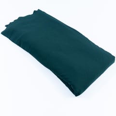 Bottel Green Colour Double Georgette Lycra fabric
