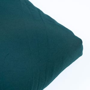 Bottel Green Colour Double Georgette Lycra fabric