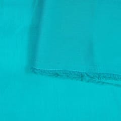 Firozi Colour Zara Cotton Silk fabric