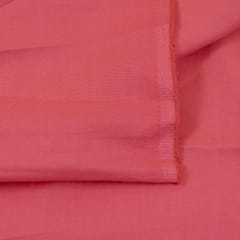 Onion Pink Colour Zara Cotton Silk fabric