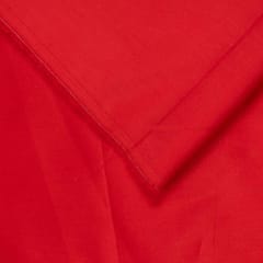 Red Colour Zara Cotton Silk fabric