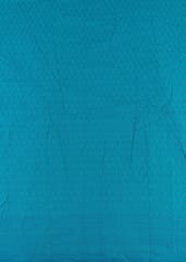 Firozi Colour Big width Rayon chikan fabric