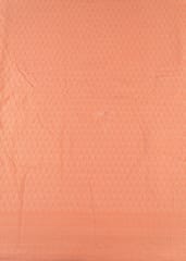 Peach Colour Big width Rayon chikan fabric