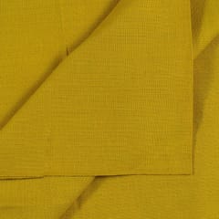 Mustard Colour Rayon Slub fabric